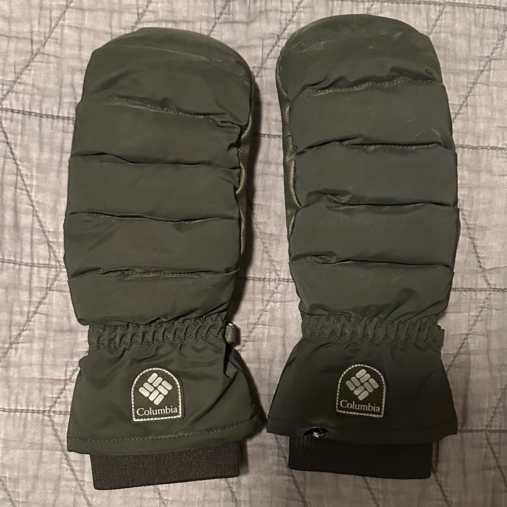 Columbia Men's Black Insulated Mittens